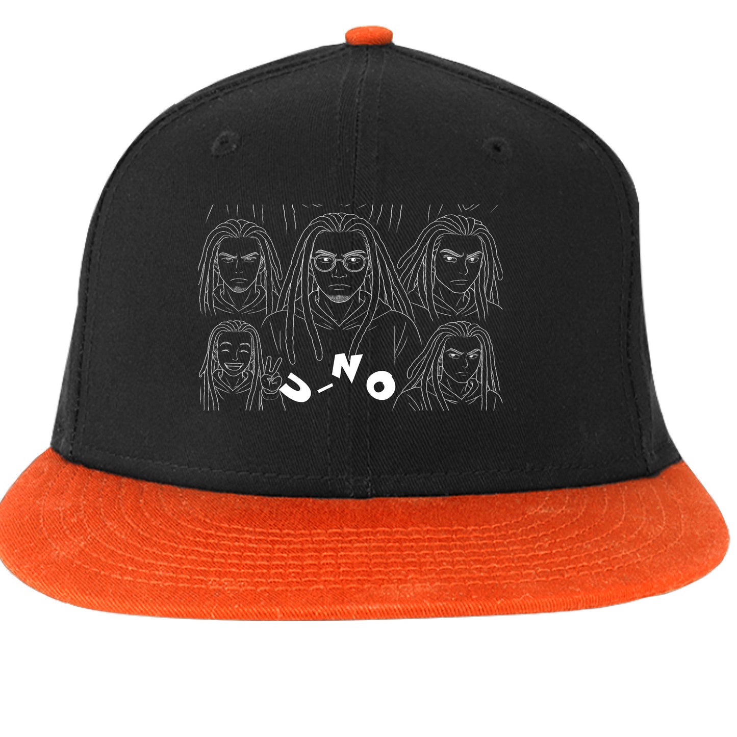 Black/ Team Orange - FRONT