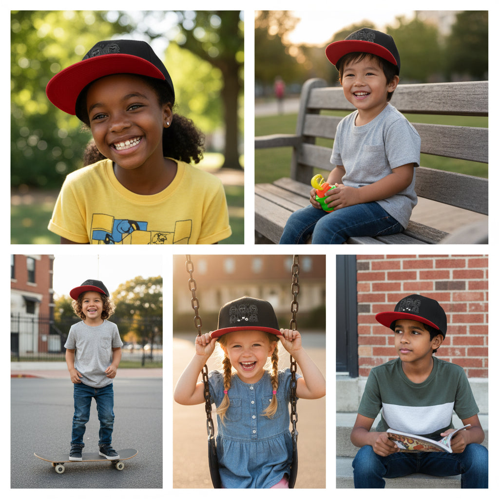 Black/Scarlet - FRONT