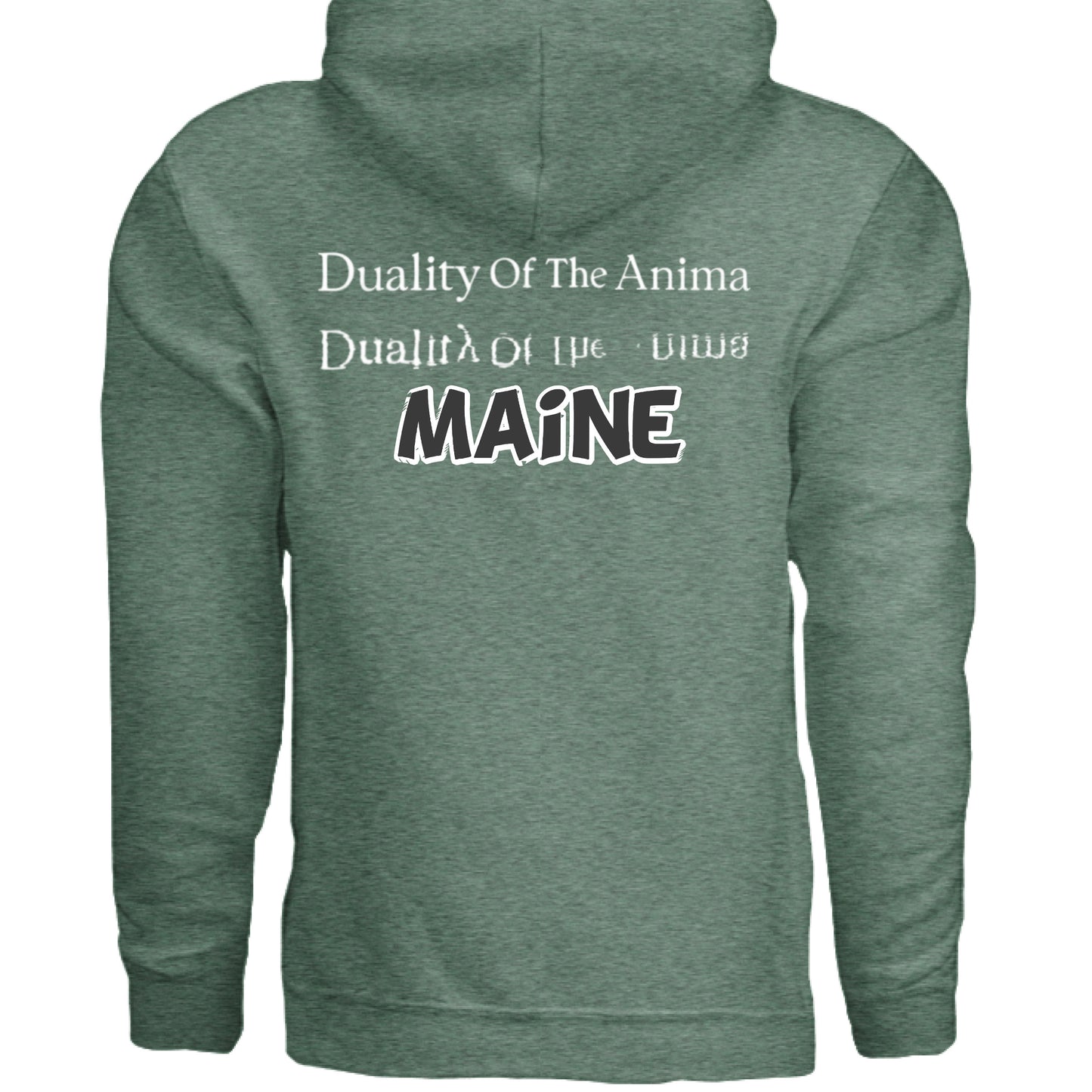 Heather Sport Dark Green - BACK