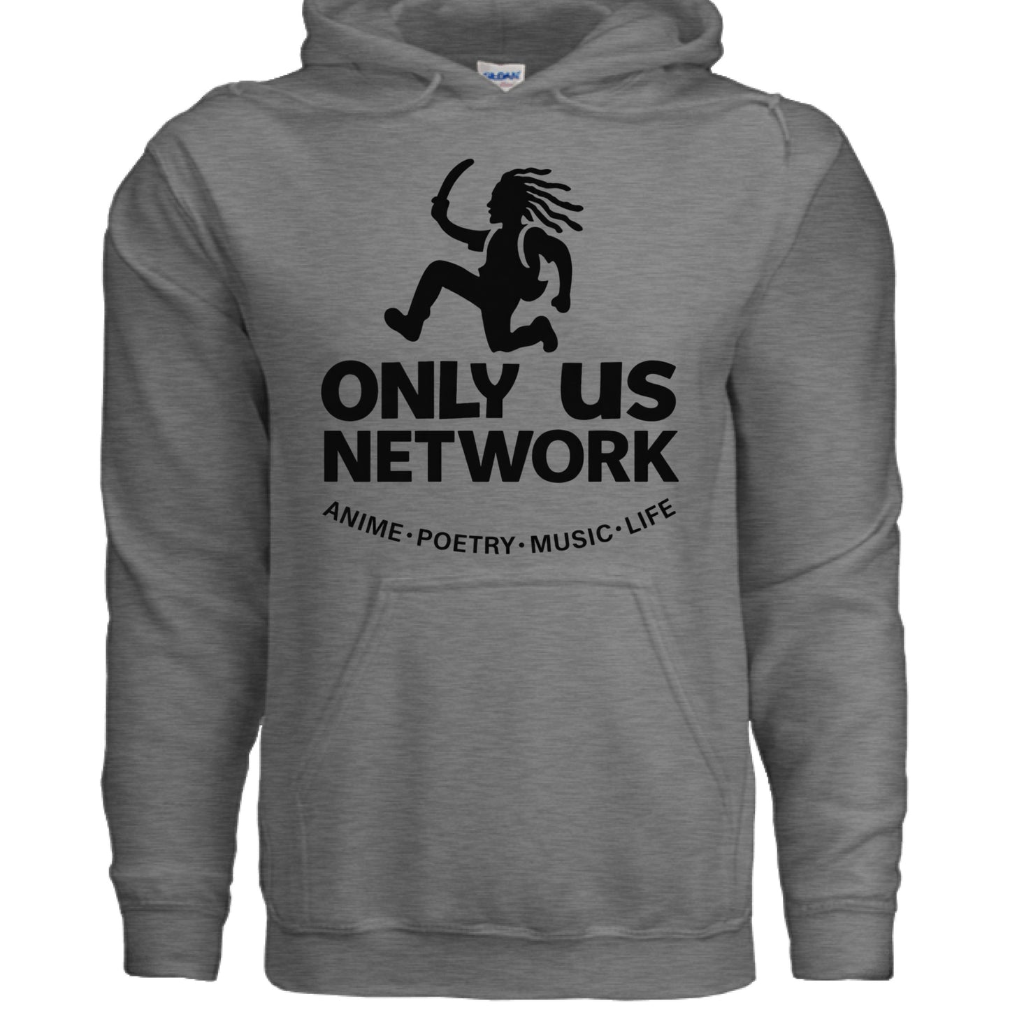 GRAPHITE HEATHER - FRONT