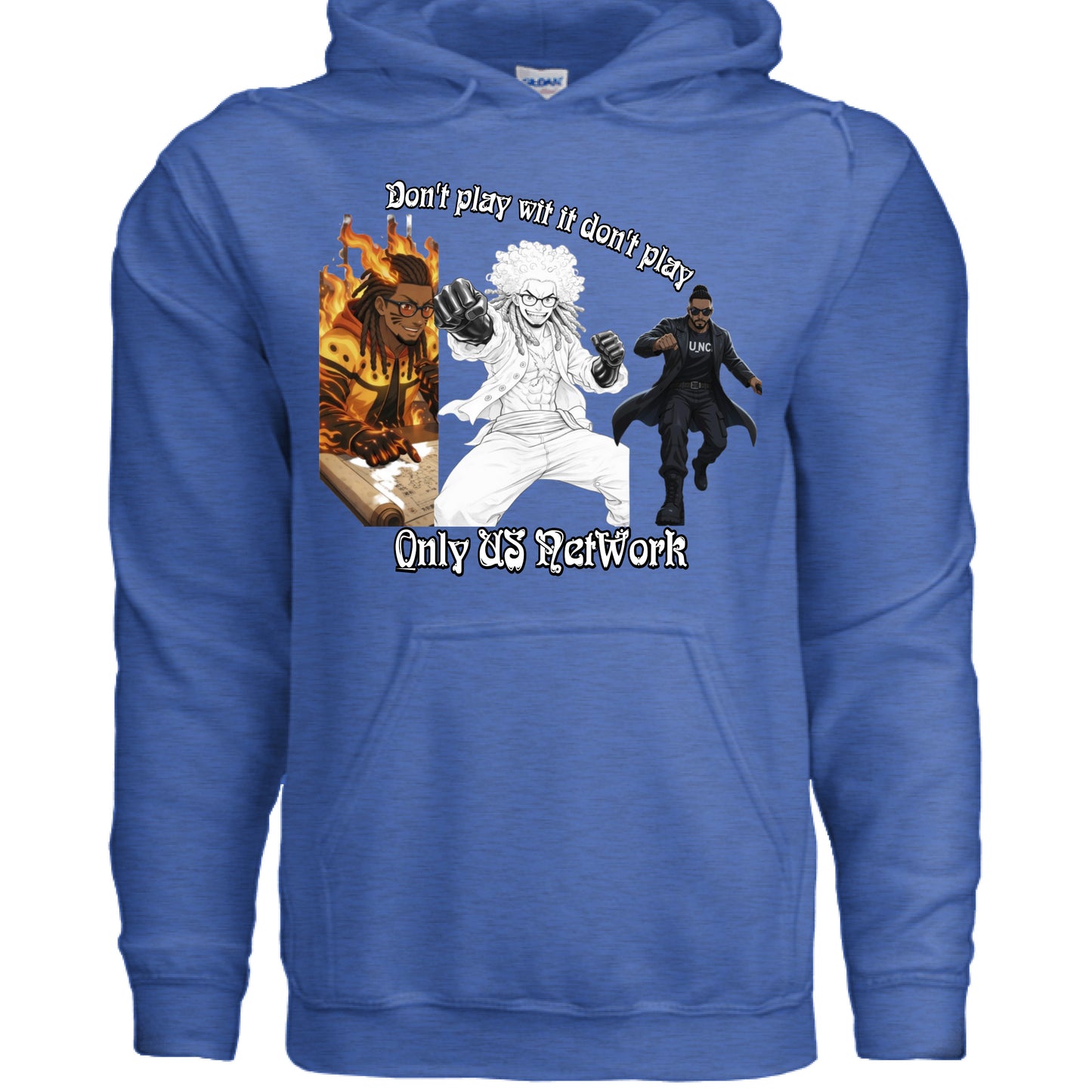 Heather Sport Royal - FRONT